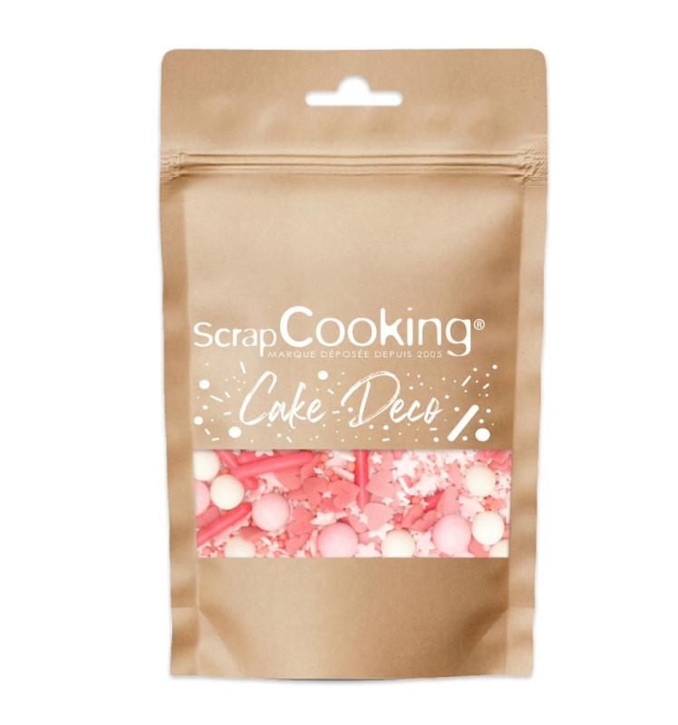 Décors sucrés mix rods rose 70g