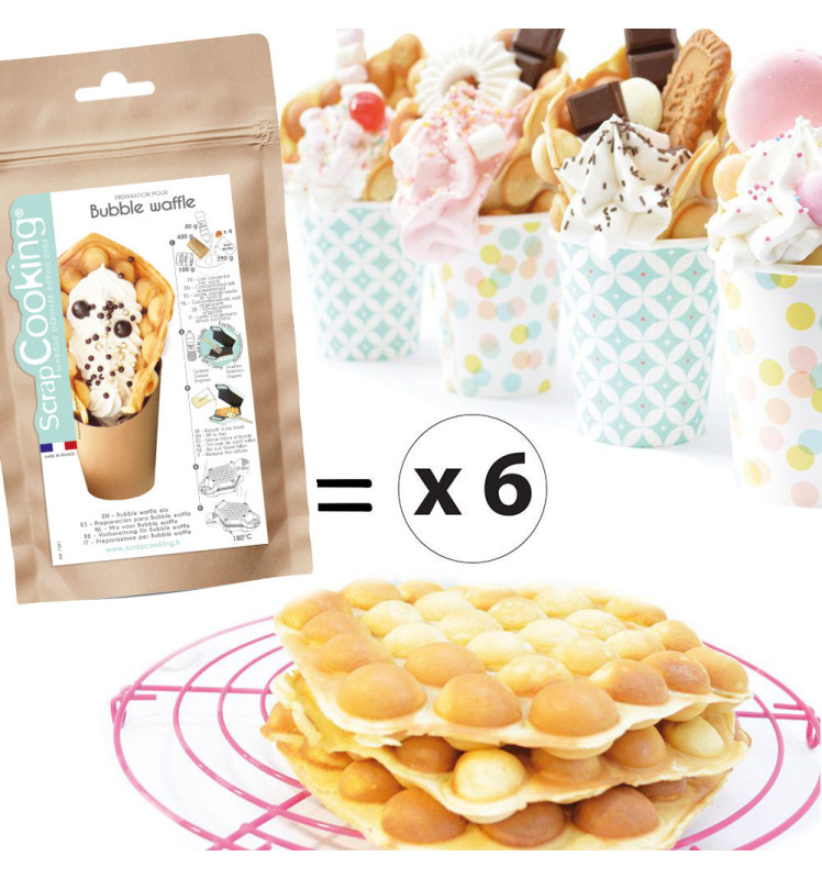 Préparation pour Bubble waffles 450g