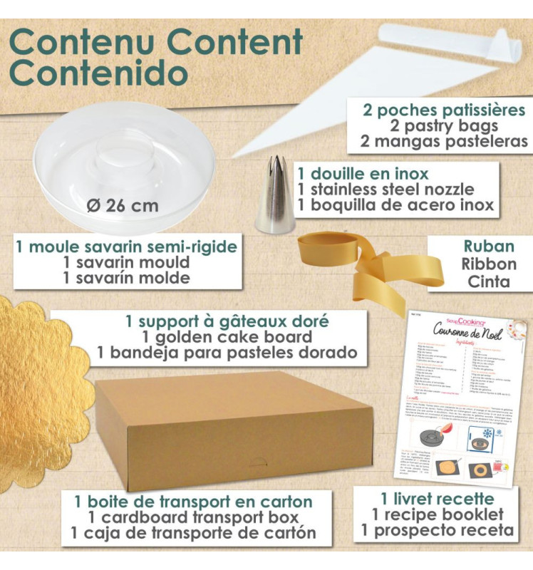 Atelier couronne de Noël