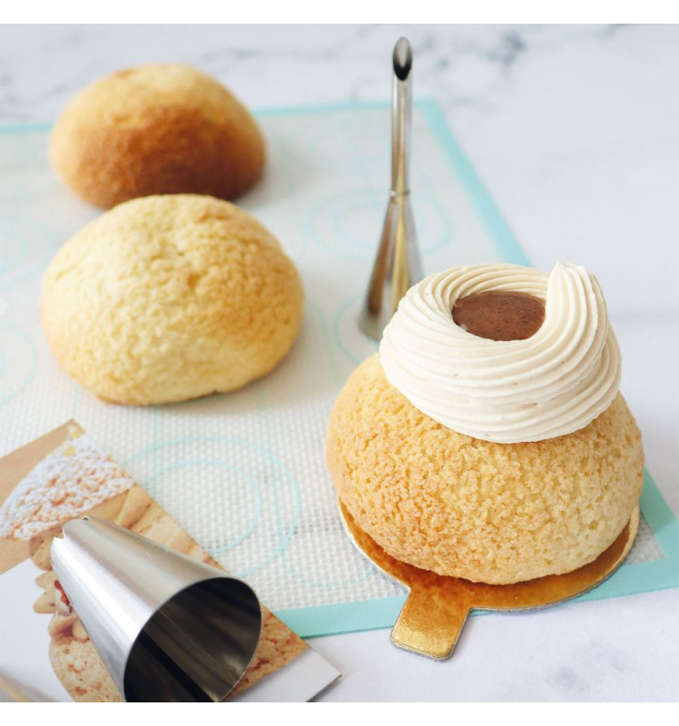 Trio de douilles pour choux éclairs