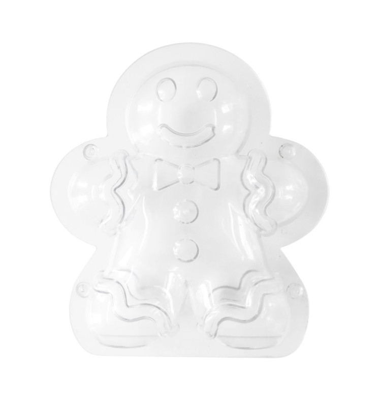 Moule 3D choco bonhomme pain d'épices