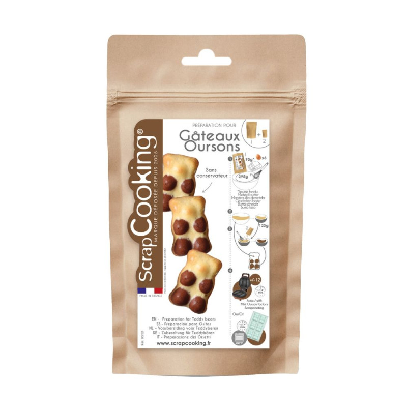 Préparation gâteaux oursons