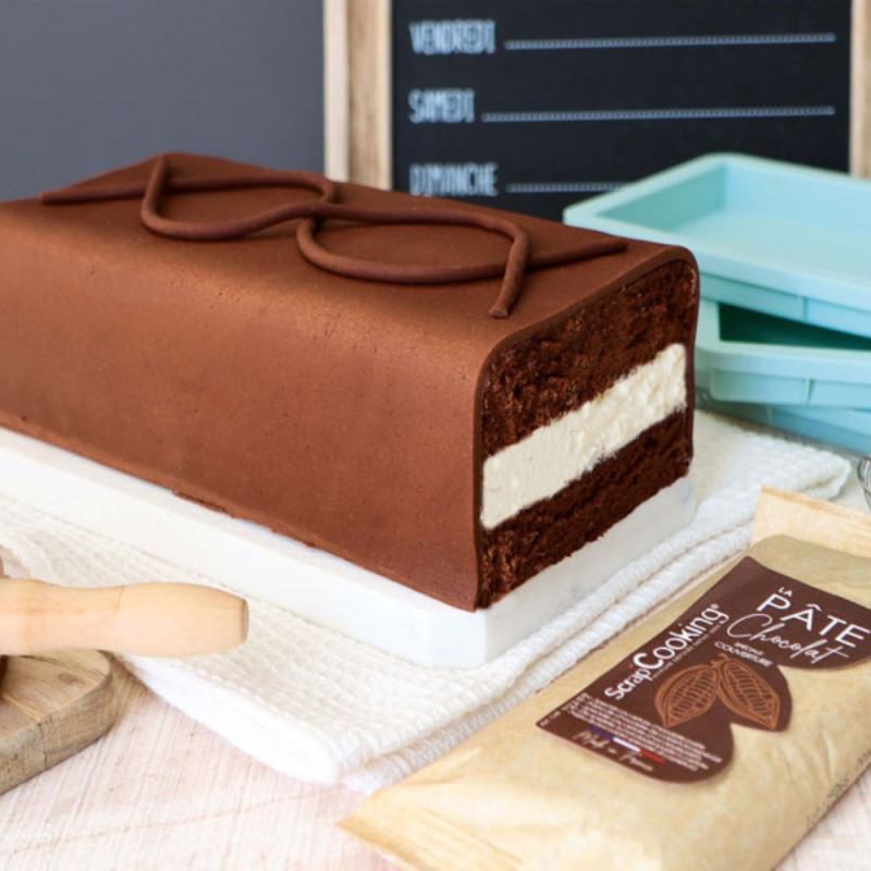 Pâte de modelage - goût chocolat Intense 250g