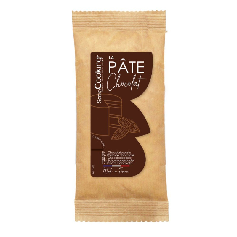 Pâte de modelage - goût chocolat Intense 250g