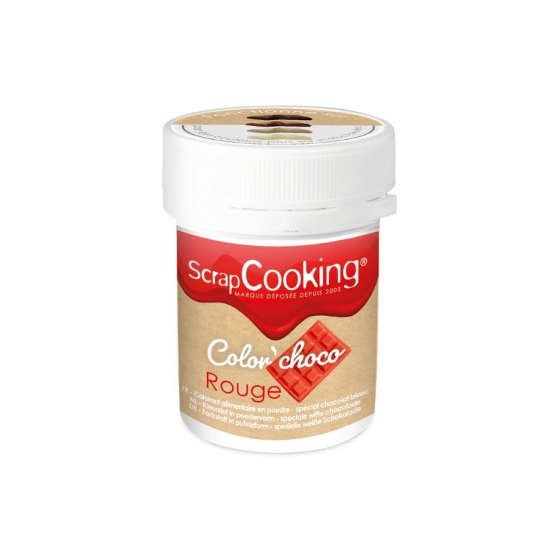 Color'choco liposoluble rouge