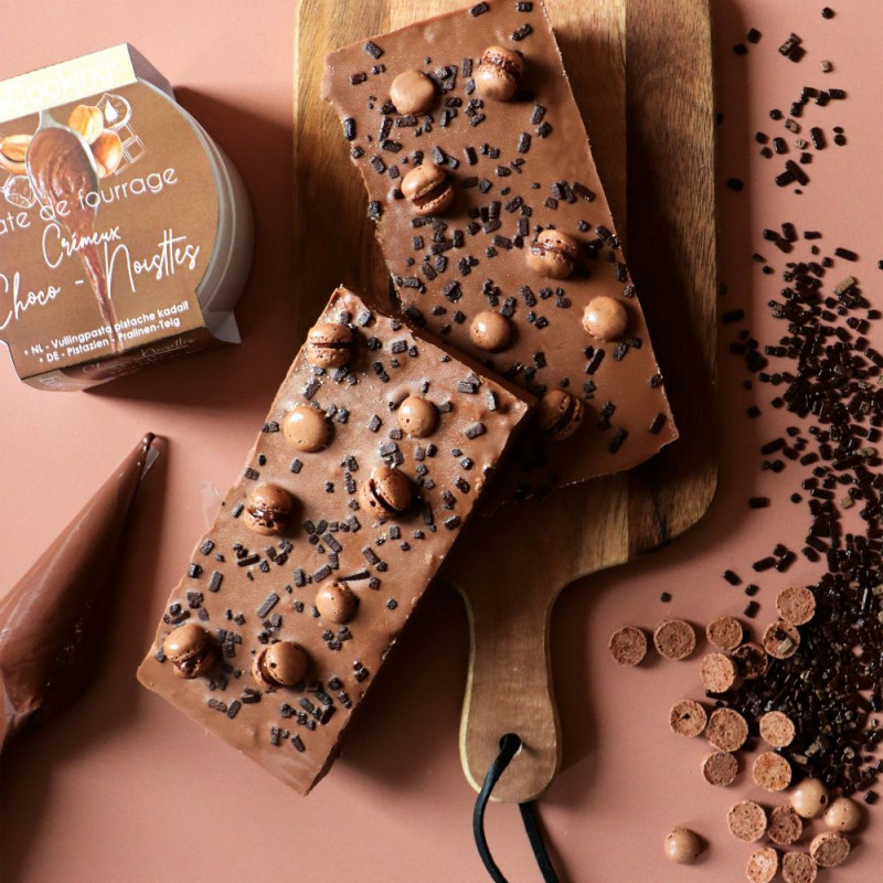 Pailletés de chocolat comestibles