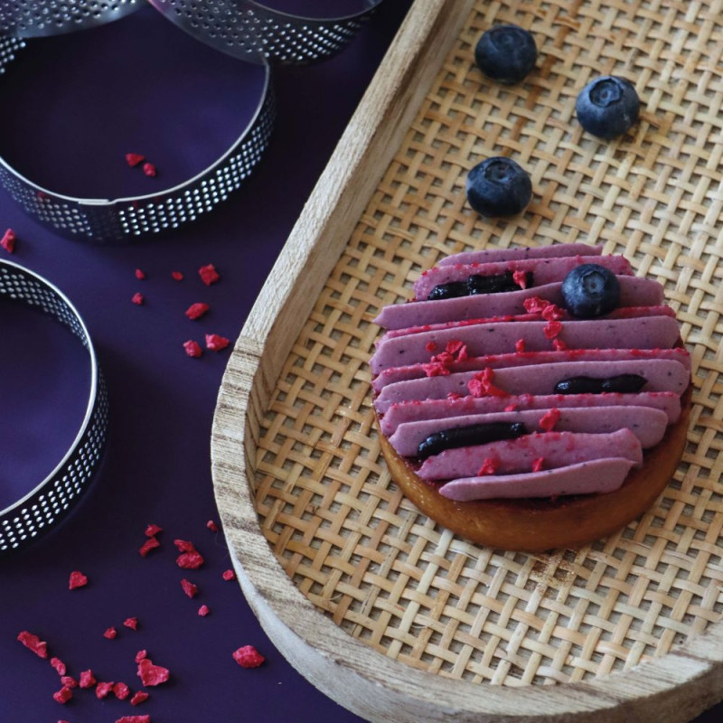 Purée de fruits à la myrtille