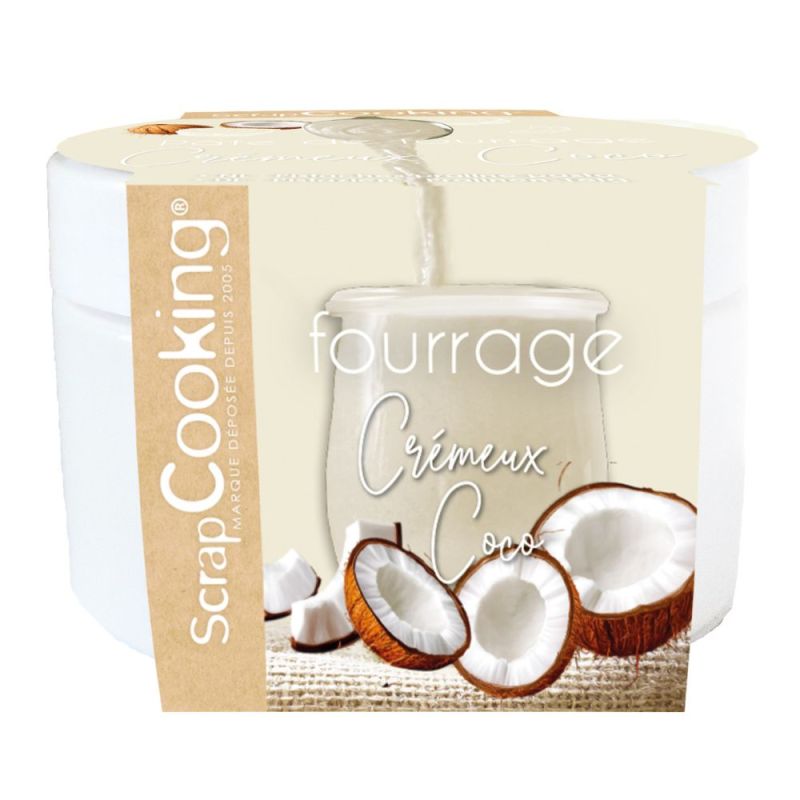 Pâte de fourrage crémeuse à la Noix coco 200g