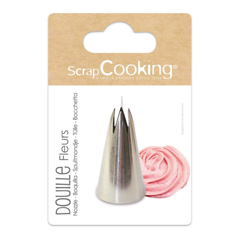 Douille à fleurs en inox