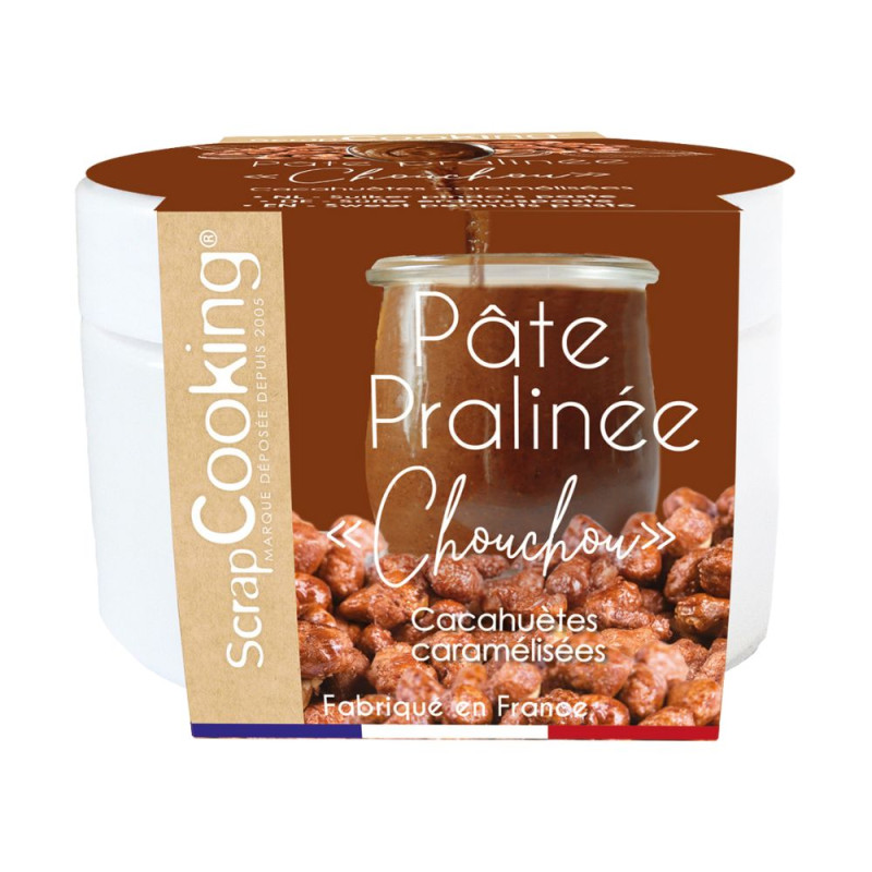 Pâte praliné saveur chouchou / cacahuètes 200g