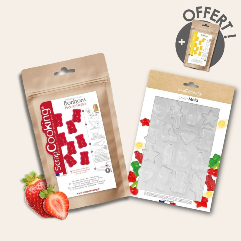 Pack bonbons fraise & citron