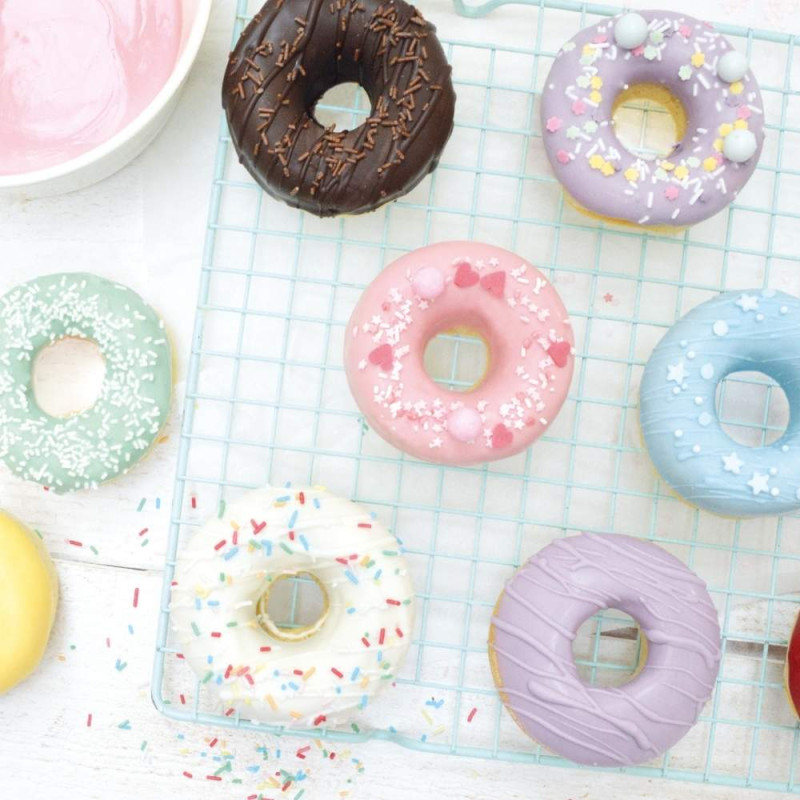 Moule à gâteaux silicone 6 babas/donuts