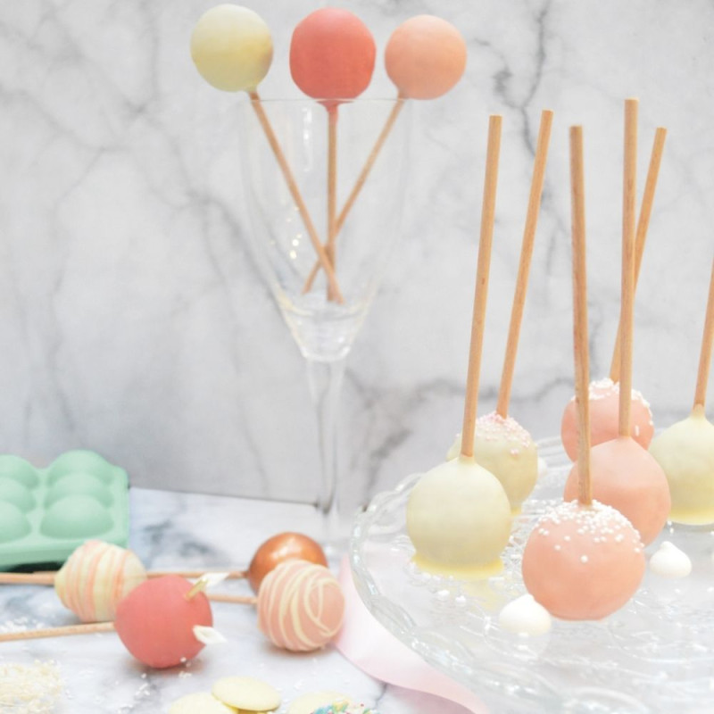 20 bâtonnets pour cake pops