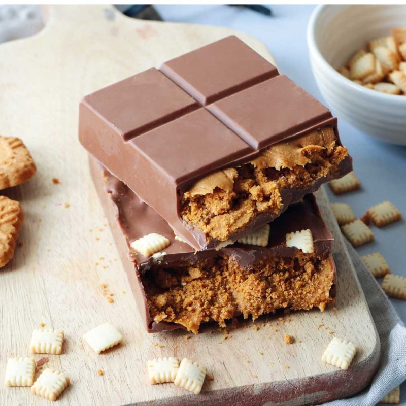 Moule en silicone pour tablette en chocolat