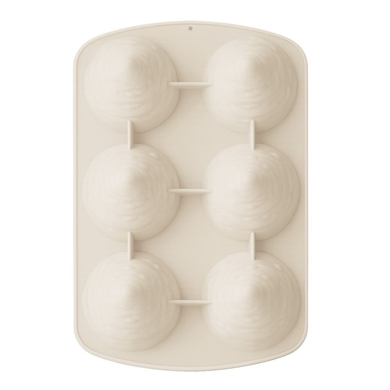Moule silicone 3D sapins de Noël - 6 empreintes