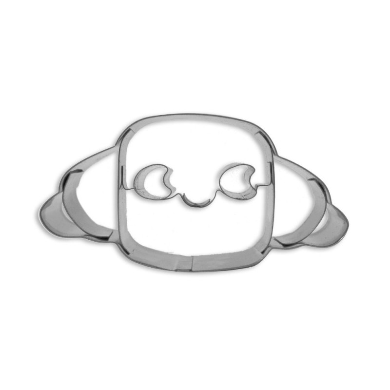 Emporte-pièce croissant Kawaii inox