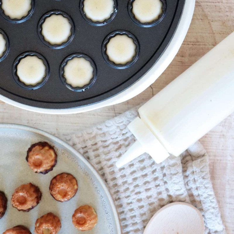 Appareil à mini cannelés maison