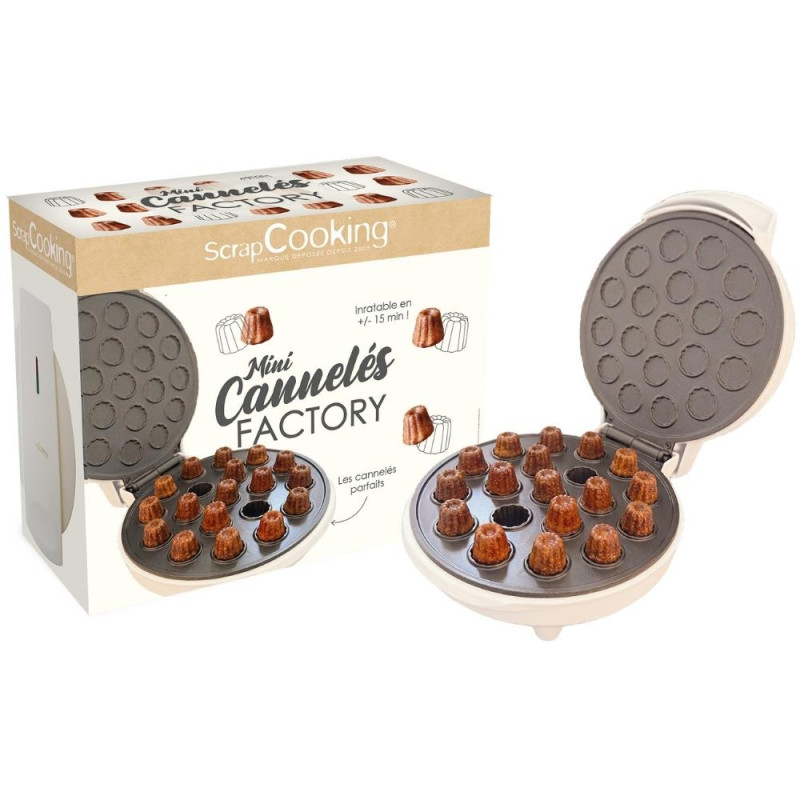 Appareil à mini cannelés maison