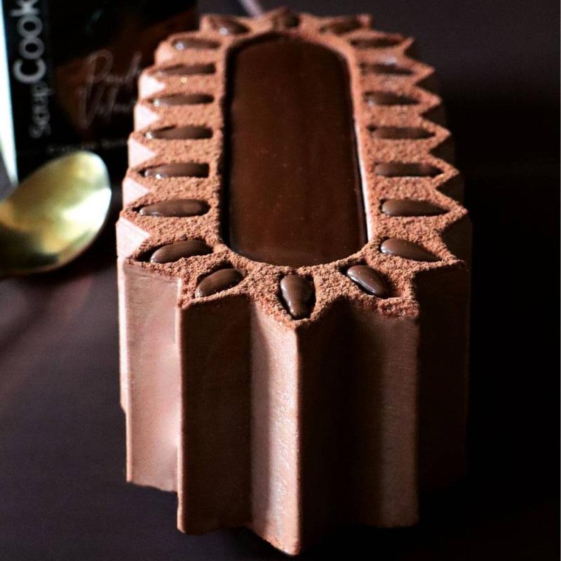 Moule silicone 3D bûche et entremets - Marquise