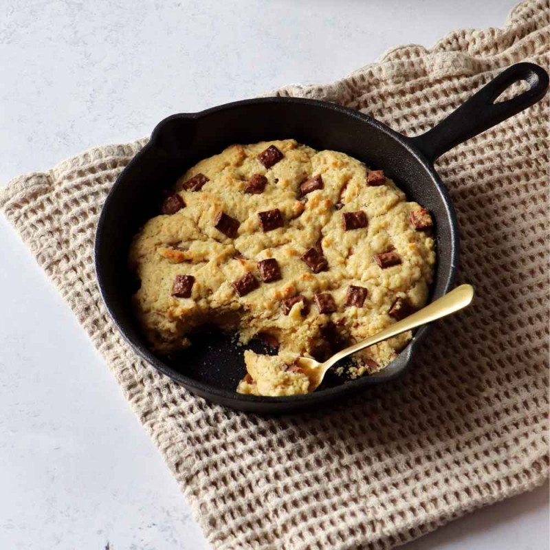 Poêle en fonte pour cookie géant, tarte et gâteaux