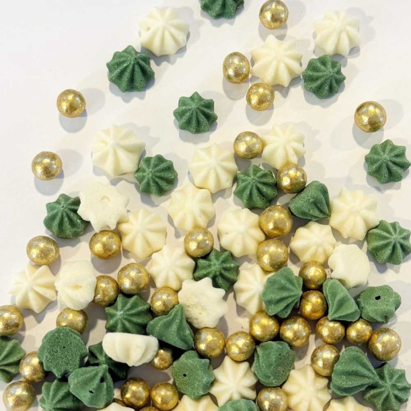 Décors sucrés forêt enneigée 35g