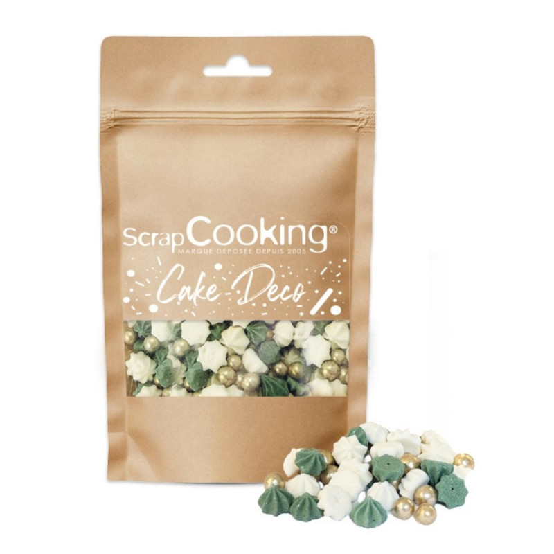 Décors sucrés forêt enneigée 35g