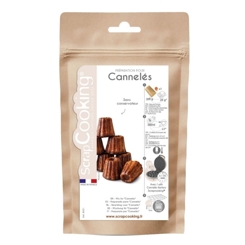 Préparation en poudre pour cannelés maison