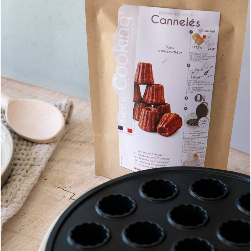 Préparation en poudre pour cannelés maison