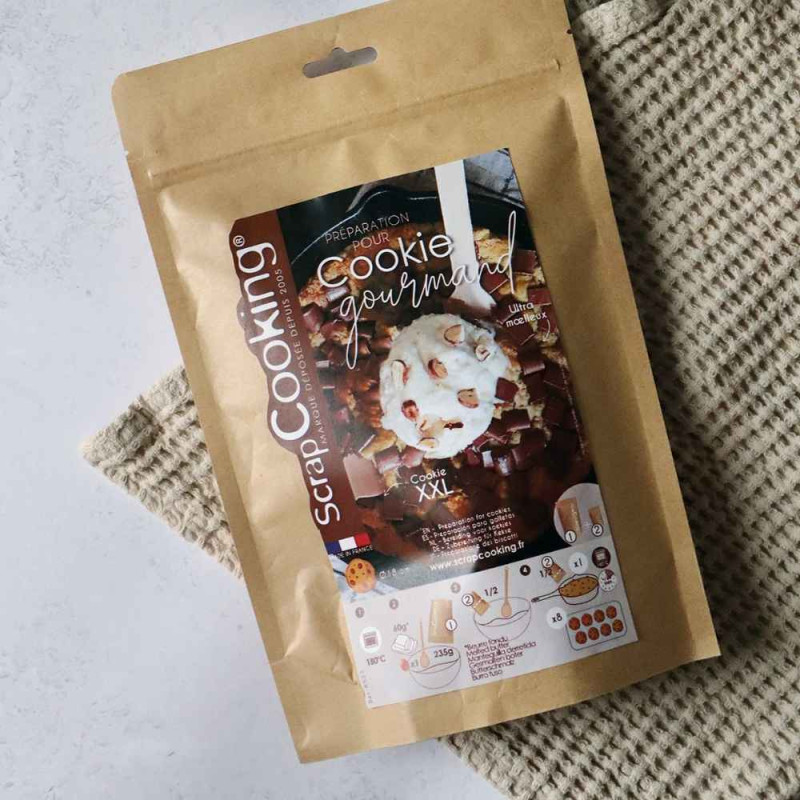 Préparation en poudre pour cookie géant à partager