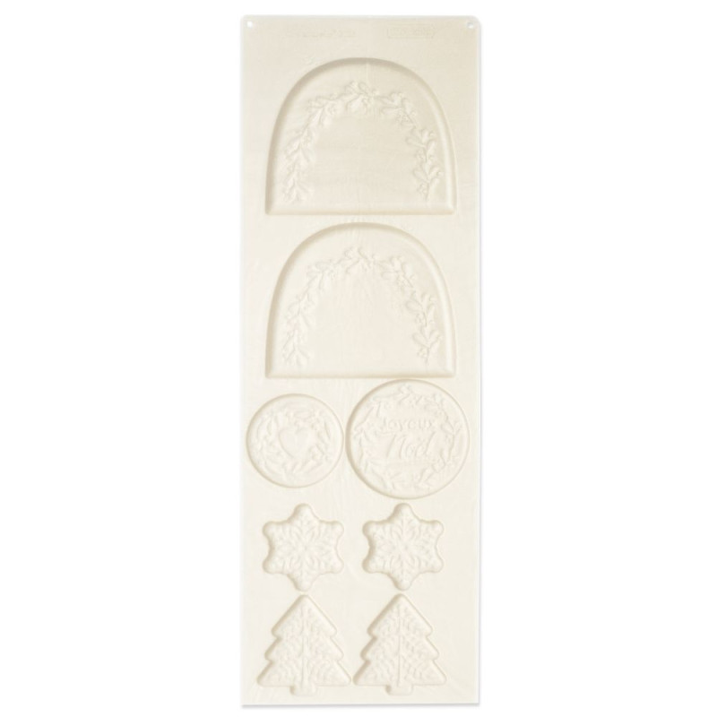 Moule en silicone pour embout de bûche en chocolat