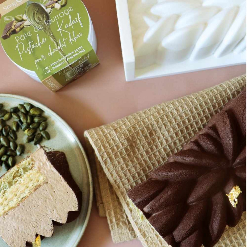 Moule en silicone pour bûche Noël 3D - Instant