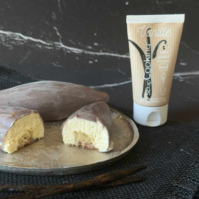 Tube pâte sucrée gélifiée goût vanille