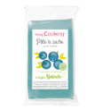 Pâte à sucre bleu goût myrtille 250gr réf.7281