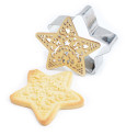 Cookie cutter + wood embosser Star