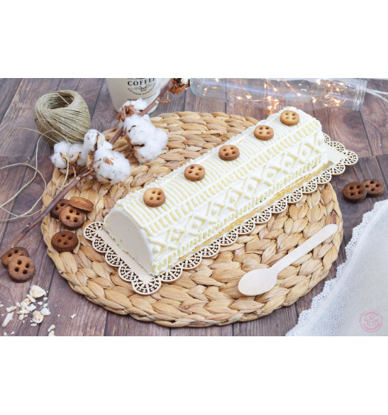 Knit yule log set