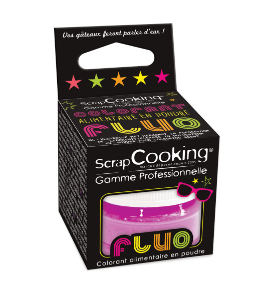 Neon violet powdered food colouring 3g Neon violet powdered food colouring 3g