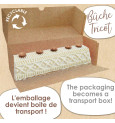 Knit yule log set