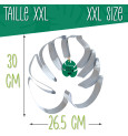 XXL Tropical Leaf cookie cutter mould