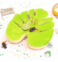 XXL Tropical Leaf cookie cutter mould