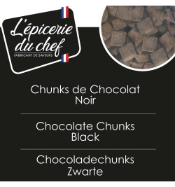 EDC8771 Chunks de chocolat noir 500g