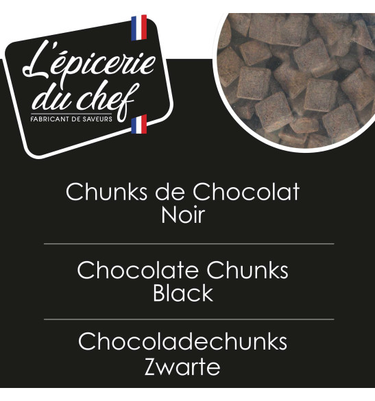 Dark chocolate chunks 500g