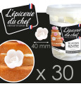 EDC8697 30 roses blanches azyme