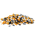 Orange/black/white sugar strands 80g