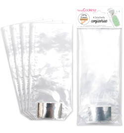 4 Confectionary bags - ScrapCooking®