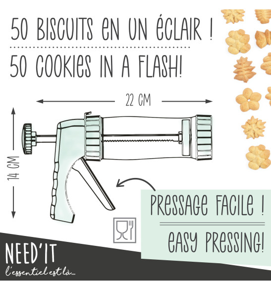 Presse à biscuits Need'it