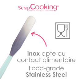 Spatule flexible en inox réf.5174