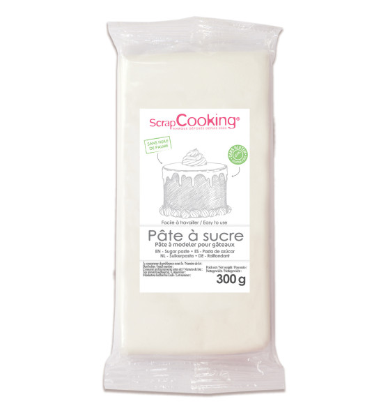 White sugarpaste pack 300 g White sugarpaste pack 300 g