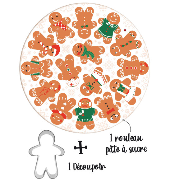 Easy biscuits Gingerbread man