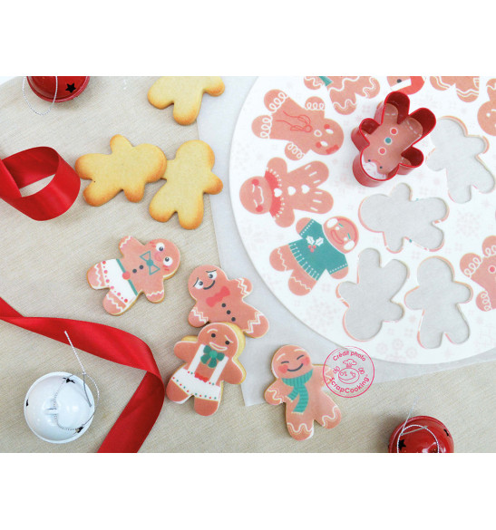 Easy biscuits Gingerbread man