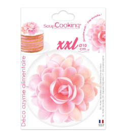 Pack Fleur azyme rose XXL env.10 cm